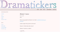 Desktop Screenshot of dramatickers.com